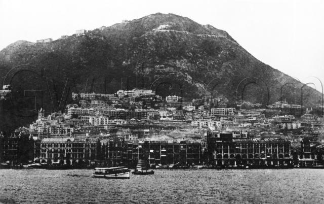c.1922 View of Hong Kong from the harbour