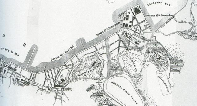 Wanchai map 1880
