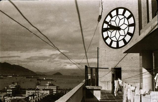 View from HK Telephone Building 1954
