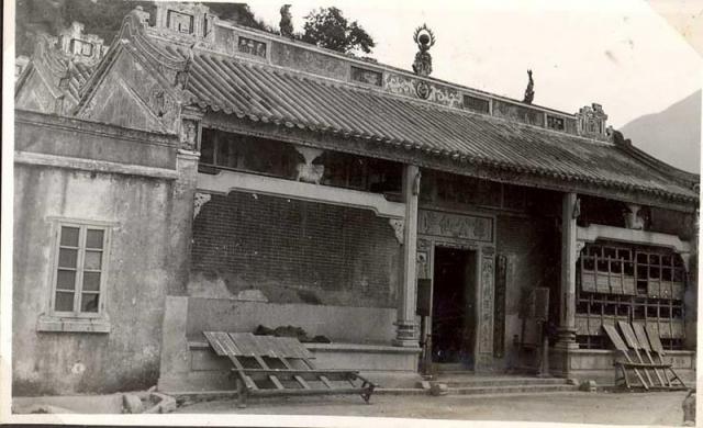 香港筲箕湾谭公庙  (Tam Kung Temple, Shau Kei Wan) 1936