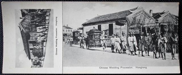 Postcard Hong Kong; Chinese Wedding Procession. Hongkong