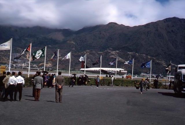 1956 Kai Tak Airport