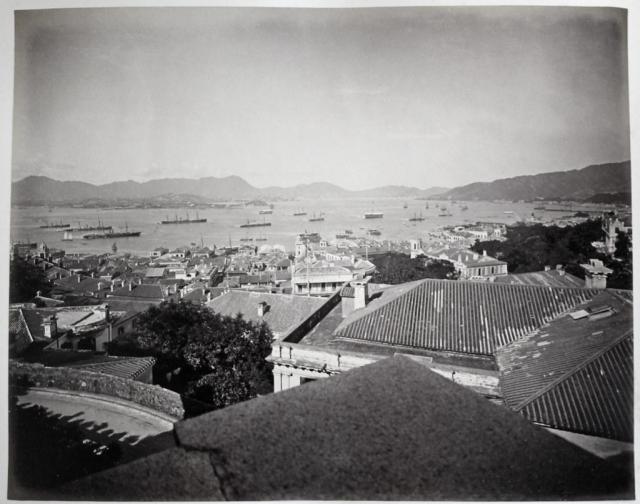 Hotz collection: Hong Kong, Town of Victoria, ca. 1870