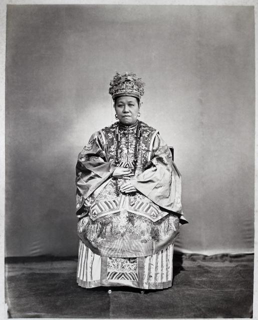 Hotz collection: Mandarin's Wife, by Lai Fong, ca. 1870