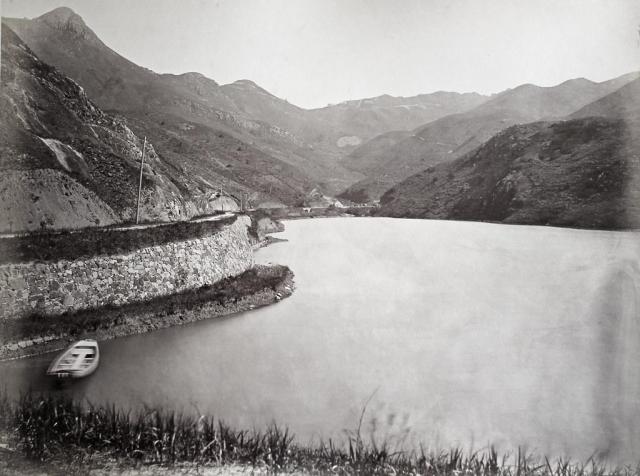Hotz collection: Hong Kong, Pokfulam Water Reservoir, ca. 1870