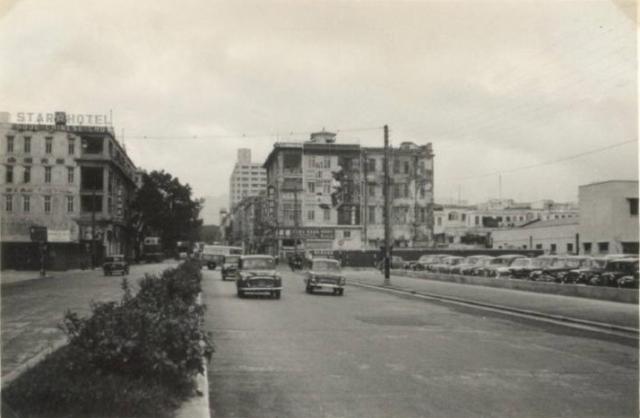 1956 View north up Nathan Road