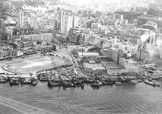 Aerial view of Tsuen Wan