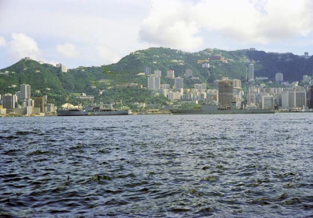Peak and Mount Cameron from Victoria Harbour 1972
