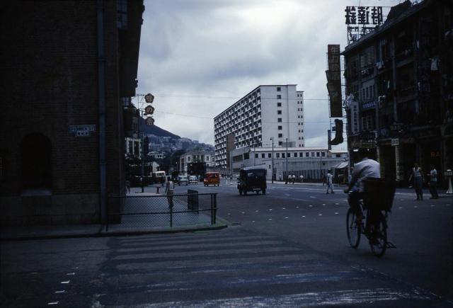 1958 Junction of Fenwick Street and Hennessy Road