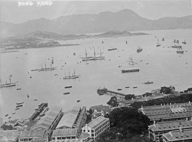 Hong Kong Harbor 1910 - 15  LOC