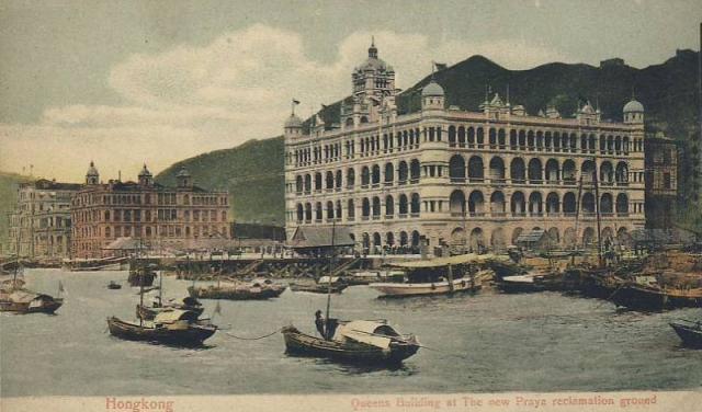 1900s Queen's Building on Praya Central Reclamation