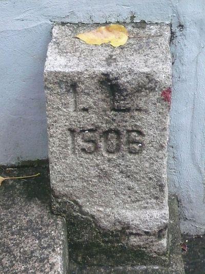 I. L. 1506 Marker Stone at St. Joseph's Path, St Joseph's College