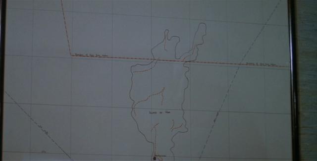 Han's island map - Enter the Dragon