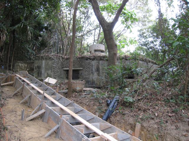 Photo of Pillbox in Chiu Yuen Cemetery