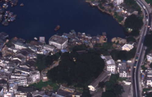 Aerial View of Sai Kung Town 1983