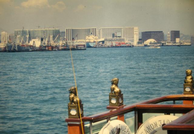 Tsim Sha Tsui from harbour tour 'junk'.