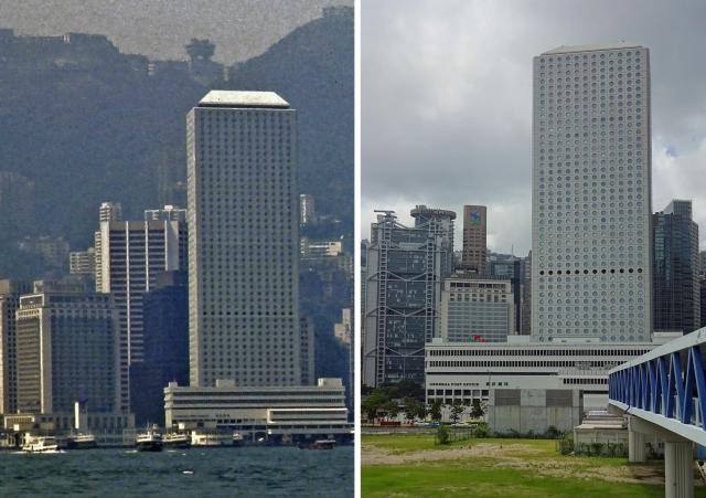 Hong Kong Central 1980 and 2017