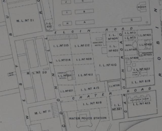 Tsim Sha Tsui Map 1901