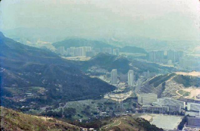 1979 - view from Kowloon Peak