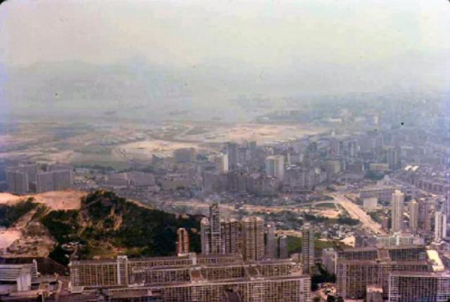 1979 - view from Kowloon Peak