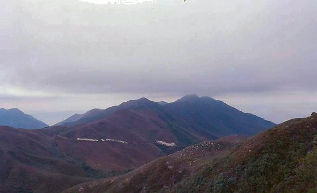 1982 - view from Po LIn Monastery, Lantau