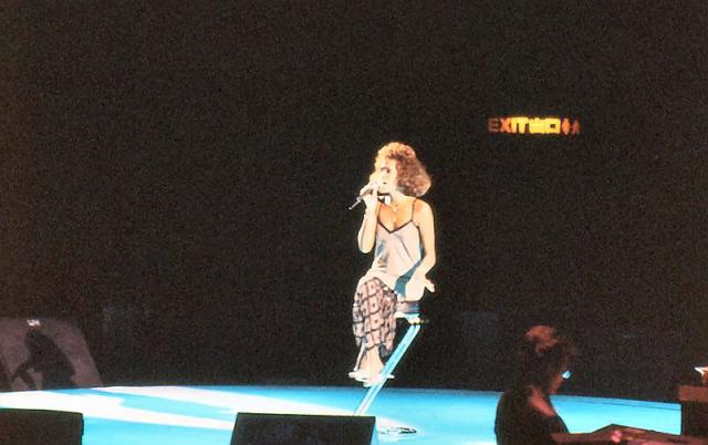 1988 - Whitney Houston in concert at the Coliseum