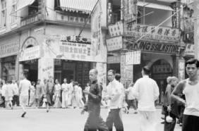 Junction of Queen's Road Central and Pottinger Street