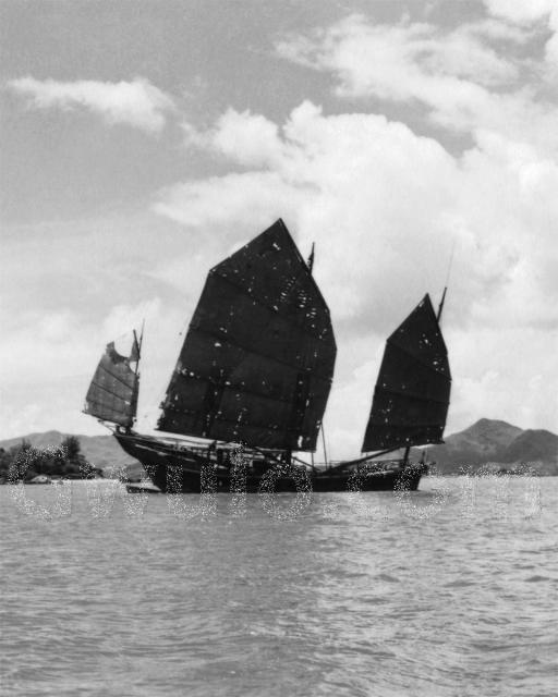 1950s Sailing Junk