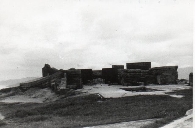 WW2 North Gun Emplacement - Mount Davis