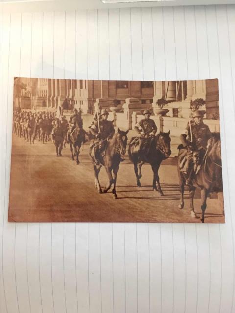 Japanese victory parade 