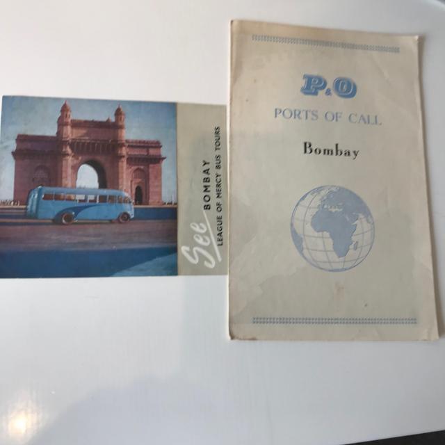 Bombay port of call booklet