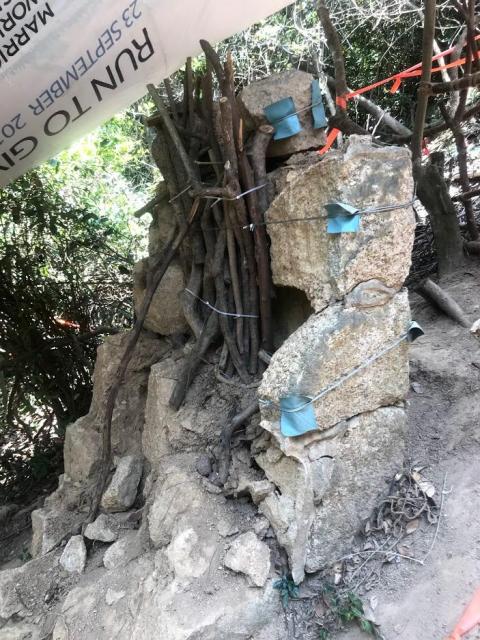 Hong Kong Meridian Marker Stone - Beacon Hill