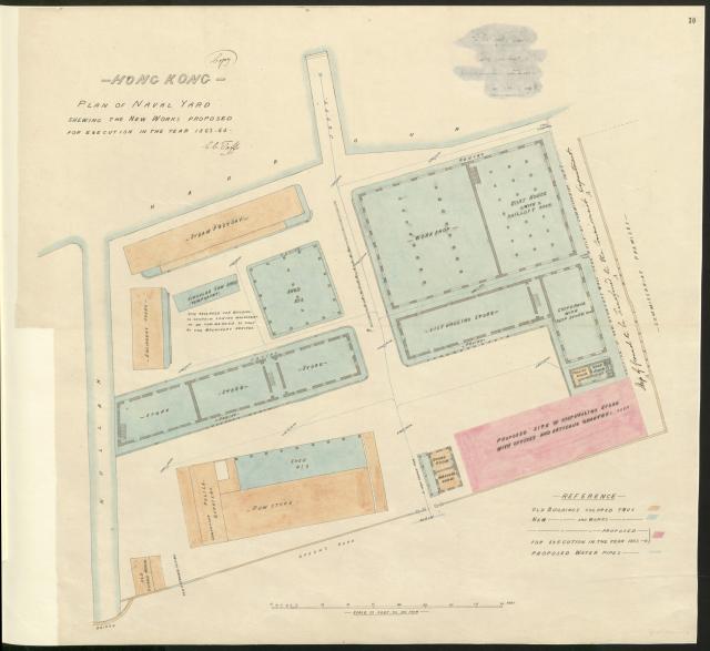 Plan of Naval Dockyard 1863-64
