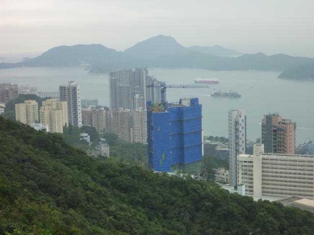 View from HK trail below High West