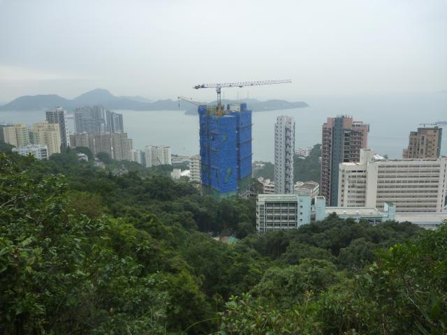 View from HK trail below High West