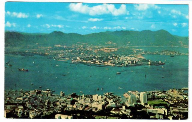 Looking north from part way up HK Peak. c.1955/1956.