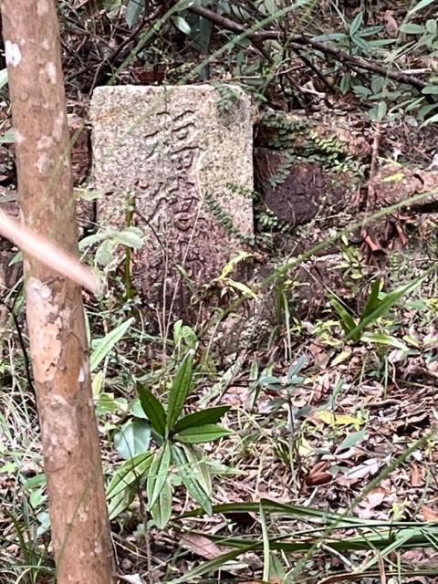 tablet.jpg just above HK trail between Lugard Road and Pokfulam Res.