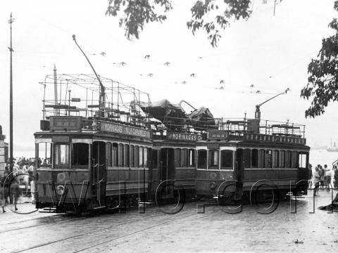 1923 Crashed trams on Arsenal Street