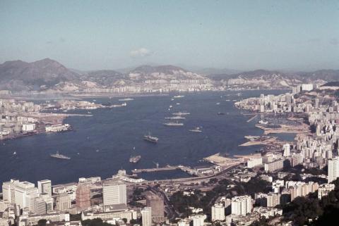 Hong Kong Harbor,1968