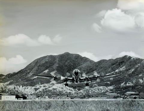 1956 Kai Tak Landing