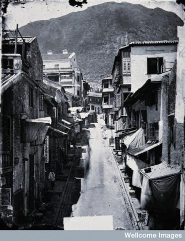 c.1868 View up Cochrane Street