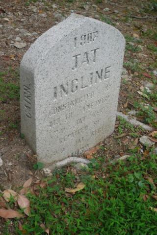 2011 Jat Incline Marker Stone (lLeft Side)