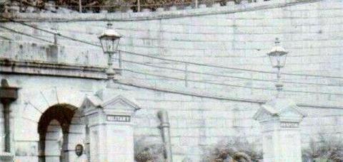 1910 BMH Gatehouse and Gate Pillars