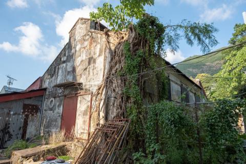 Cowshed of the old Dairy Farm in Pok Fu Lam, near current day Consort Rise.