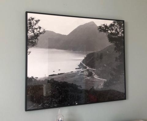Framed copy of Deep Water bay photo