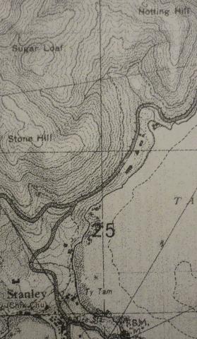 1939 OS Map of Stanley Main Beach