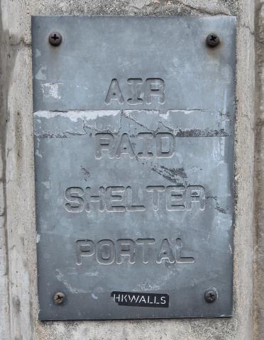 Air Raid Shelter on Waterloo Road