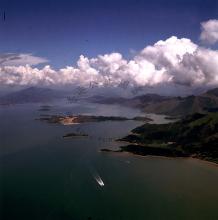 1990 The small island of Chek lap Kok is the site chosen for Hong Kong's new International Airport