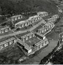 Queen's Hill Barrack, presently the Married Quarters of the Hong Kong Police Force and the Hong Kong Police Field Patrol Detachment 1964