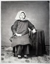 Hotz collection: Hong Kong young woman (Tanka?), ca. 1870